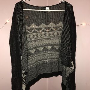 Printed Cardigan